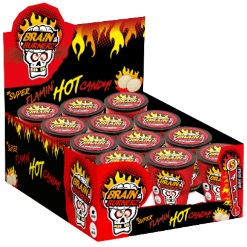 BRAIN BLASTERZ RED 48g kyslé cukríky (Balenie:12ks 1ks od 1,75eur)