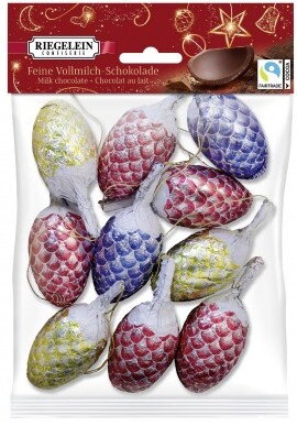 CHRISTMAS CONES 100g mliečne čokoládky CHRISTMAS CONES 100g mliečne čokoládky