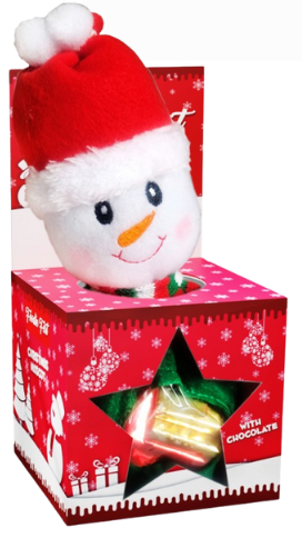 CHRISTMAS MASCOT 80g cukrovinky s hračkou