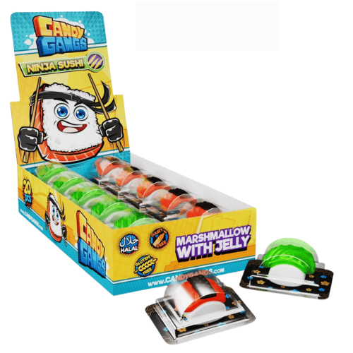 CANDY GANGS NINJA SUSHY 15g cukrovinka (Balenie:20ks 1ks od 0,25eur) CANDY GANGS NINJA SUSHY 15g cukrovinka (Balenie:20ks 1ks od 0,25eur)