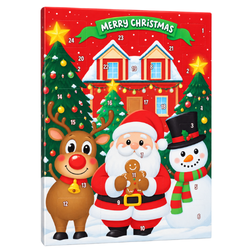MERRY CHRISTMAS 50g adventný kalendár