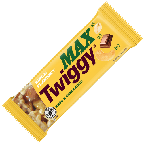 TWIGGY MAX 35g kešu/čokoláda tyčinka