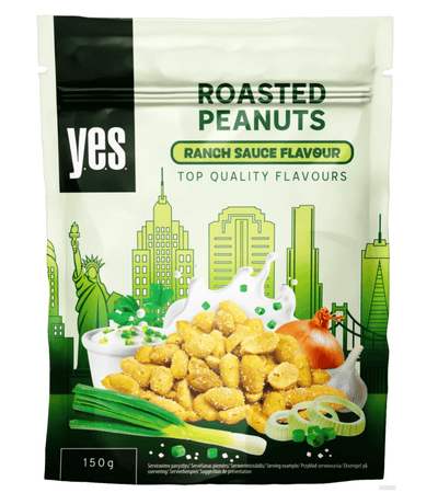 ROASTED PEANUTS 150g smotanovo-cibuľové