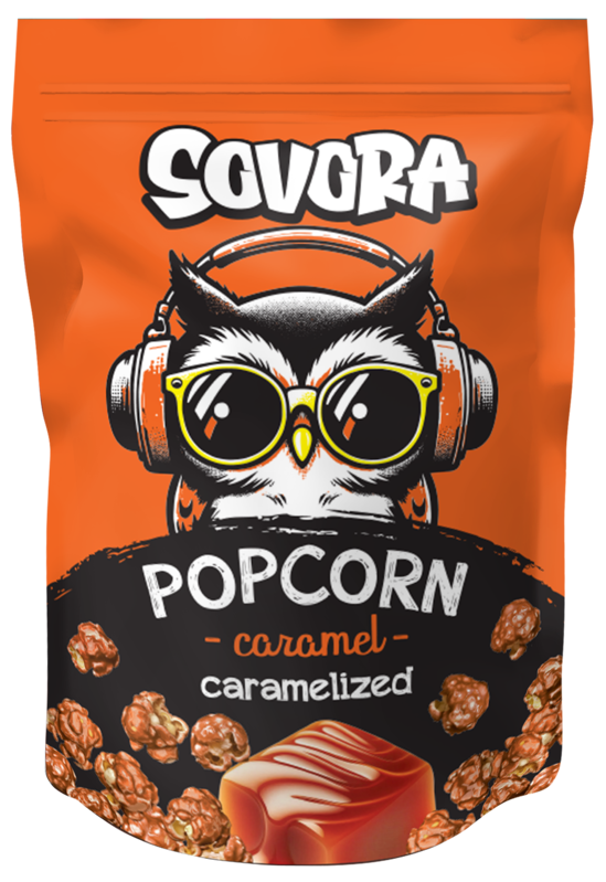 POPCORN CARAMEL 90g karamelový