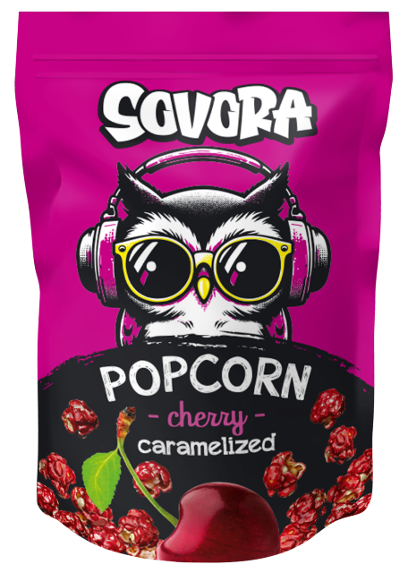 POPCORN CHERRY 90g čerešňový