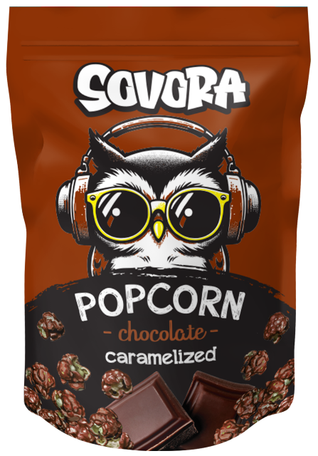 POPCORN CHOCOLATE 90g čokoládový