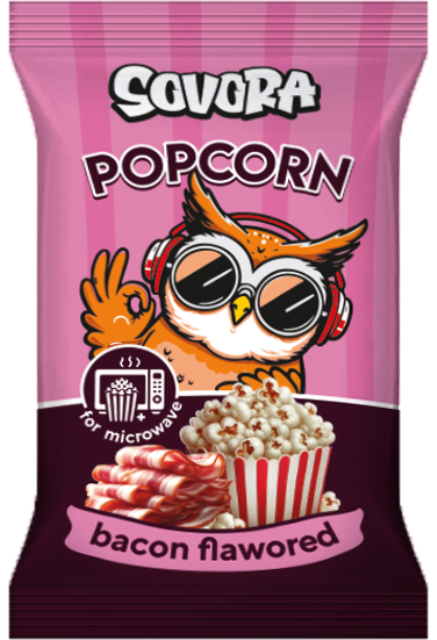 MICROWAVE POPCORN BACON 100g slanina