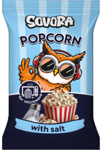 MICROWAVE POPCORN SALT 100g slaný