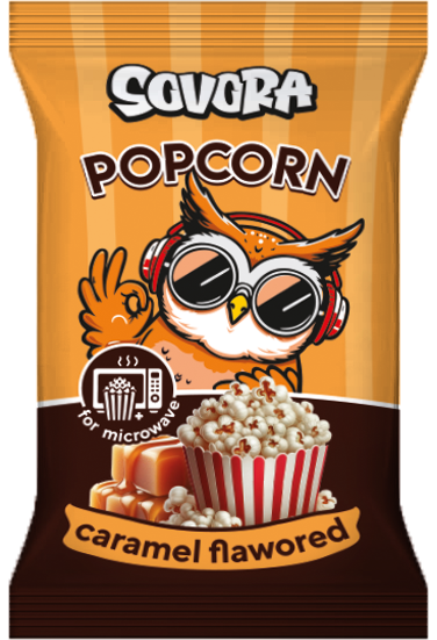 MICROWAVE POPCORN CARAMEL 100g karamel