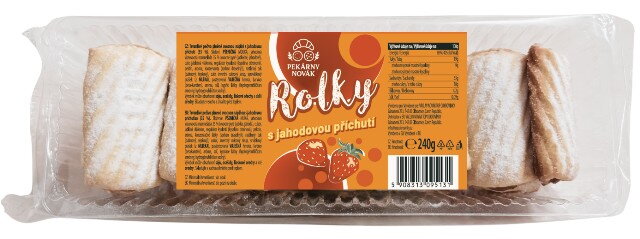 ROLKY 240g jahodové