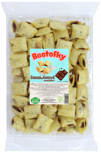 BESTOFKY 200g čokoládové vankúšiky