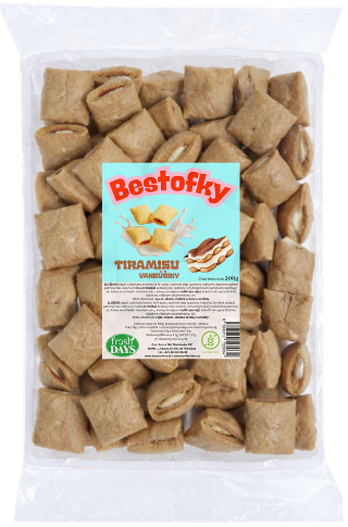 BESTOFKY 200g tiramisu vankúšiky
