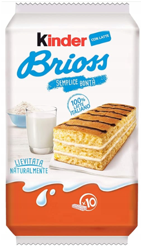 KINDER BRIOSS MILK 270g mliečne koláčiky