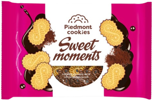 SWEET MOMENTS 180g polomáčané sušienky