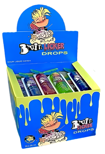 BRAIN LICKER DROPS 25ml želé (Balenie:30ks 1ks od 0,12eur)