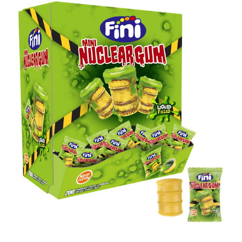 FINI NUCLEAR GUM 5g (Balenie:200ks 1ks od 0,08eur)