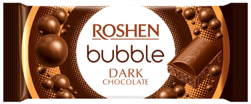 ROSHEN BUBBLE DARK 80g bublinková čokoláda