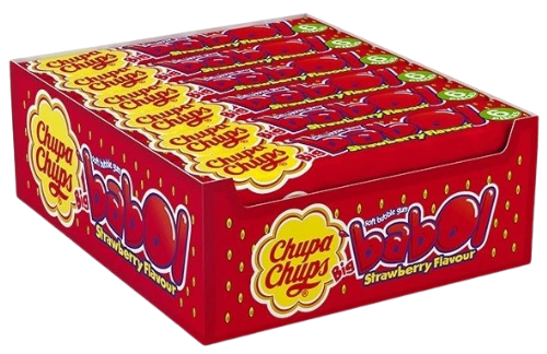 BIG BABOL STRAWBERRY 27,6g jahodové žuvačky (Balenie:20ks 1ks od 0,25eur)