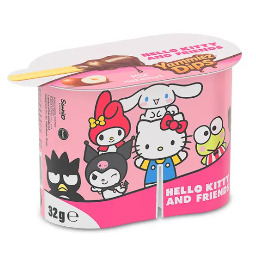 HELLO KITTY DIPS 32g čokokrém s keksom