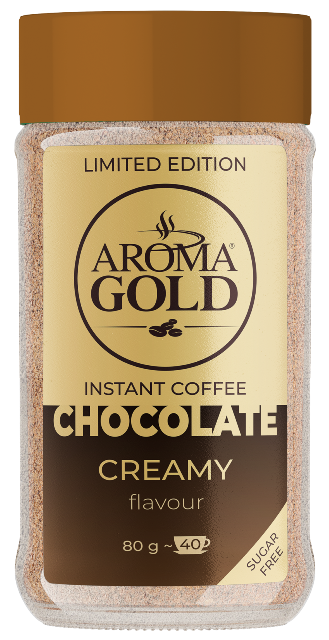 AROMA GOLD CHOCOLATE 80g čokoládová instantná káva 
