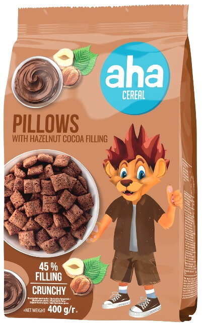 AHA CEREAL PILLOWS 400g orieškové vankúšiky