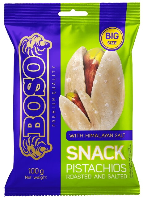 BOSO PISTACHIOS 100g pistácie