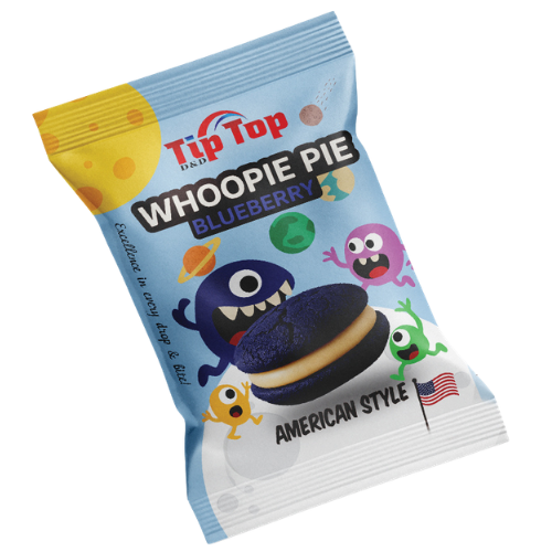WHOOPIE PIE BLUEBBERY 65g americký koláč 