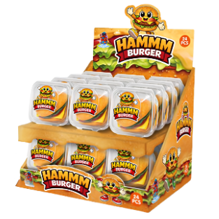 HAMMMBURGER 50g cukrovinka (Balenie:24ks 1ks od 0,65eur)