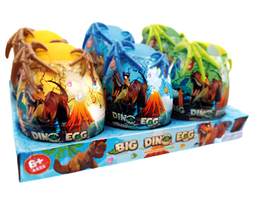 BIG DINO EGGS 5g hračka s cukrovinkou(Balenie:6ks 1ks od 1,25eur)