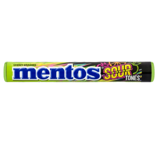 MENTOS SOUR TONES 38g kyslé cukríky (cena od 0,49eur)