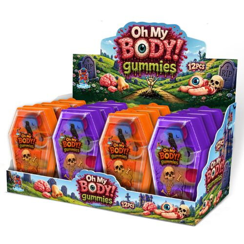 OH MY BODY 25g záavná cukrovinka (Balenie:12ks 1ks od 0,69eur)