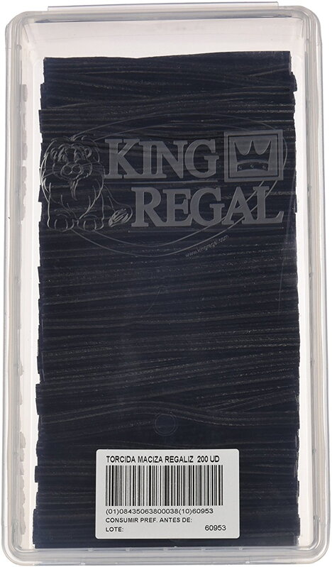 KING REGAL 8g čierny pelendrek (balenie:200ks 1ks od 0,047eur) KING REGAL 8g čierny pelendrek (balenie:200ks 1ks od 0,047eur)