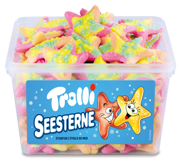 TROLLI HVIEZDA 13g,želé (balenie 75ks 1ks od 0,13eur)
