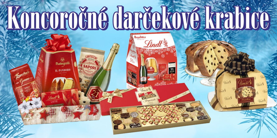 KONCOROČNÉ DARČEKOVÉ KRABICE MT