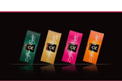 Nové príchute After Eight Caramel, Orange a Raspberry od Nestlé predstavené v roku 2026