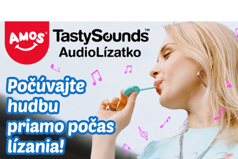 AMOS SWEETS | lízatko ktoré hrá v ústach