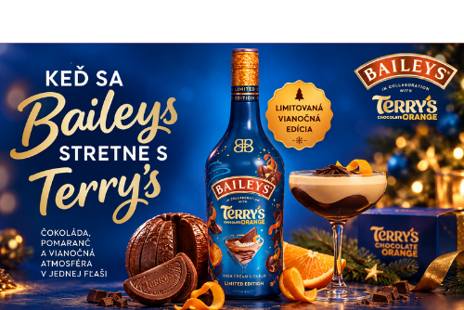 Baileys × Terry’s Chocolate Orange – vianočná limitovaná edícia 2026