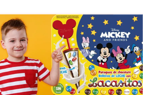 LACASITOS | Disney čokoládové dáždniky