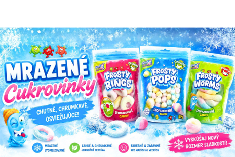 FROSTY CANDY | mrazom sušené (lyofilizované) sladkosti