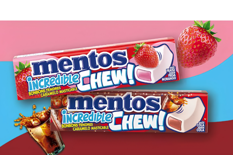 Mentos | rozširuje ponuku žuvacích cukríkov o Incredible Chew!