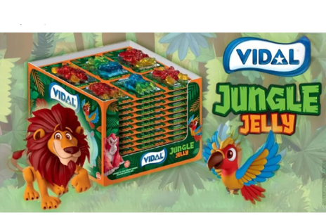 VIDAL JUNGLE JELLY | želé zvieratka